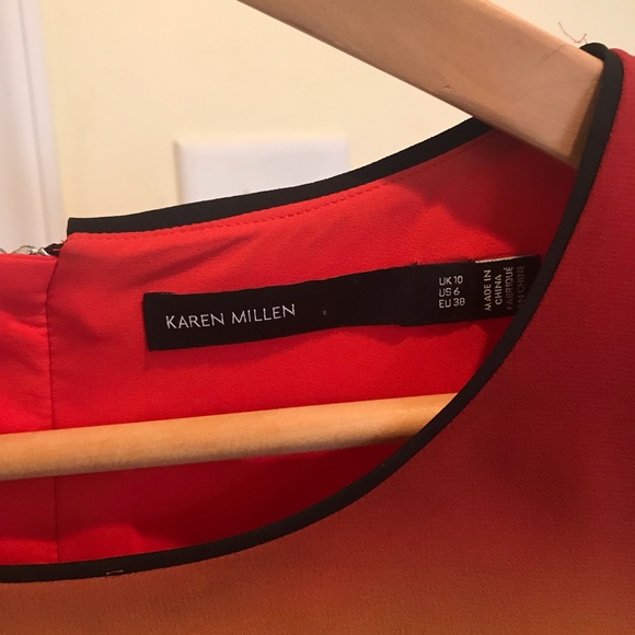 Karen Millen pleated ombré dress - Picture 4 of 5